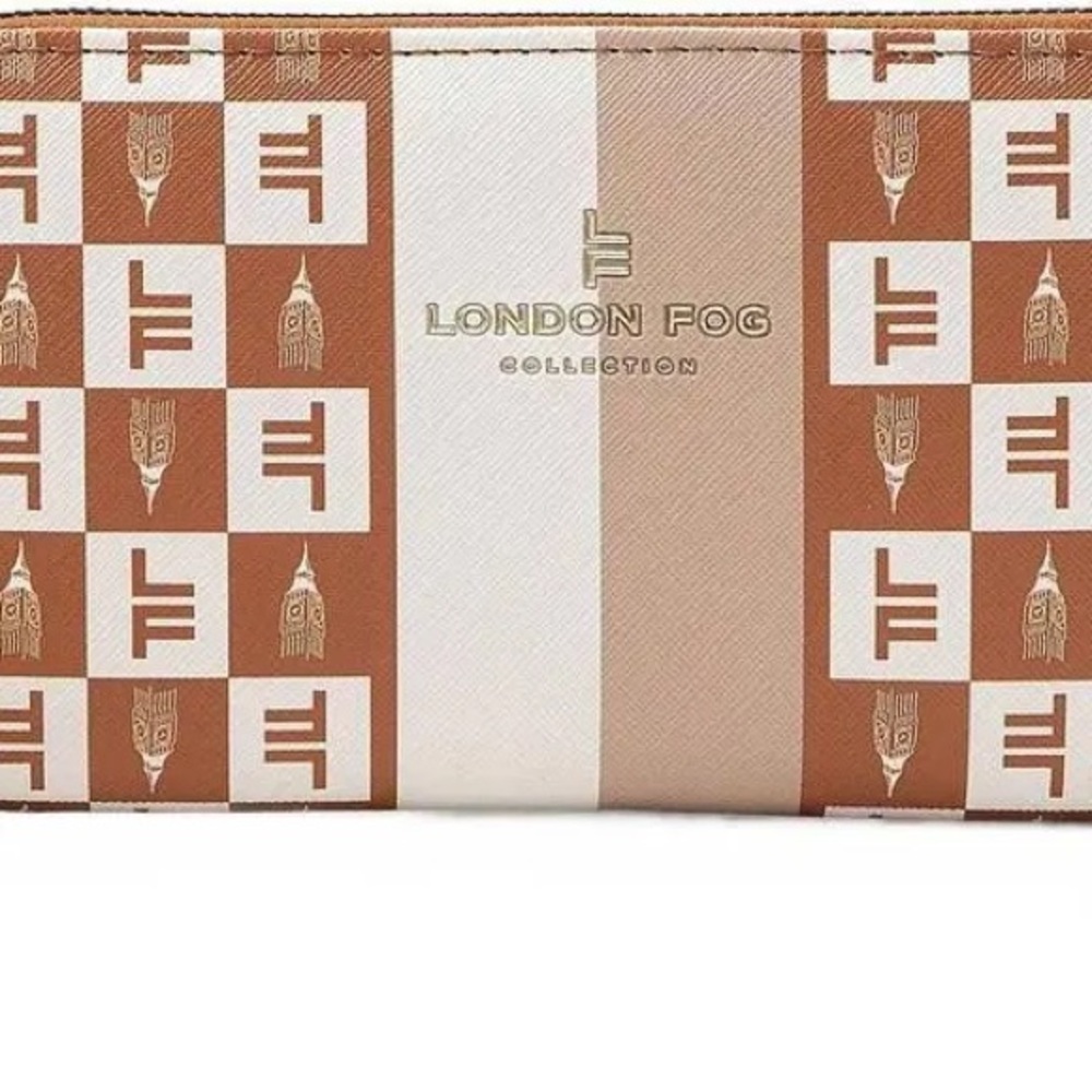 London Fog Zip‎ Around Wallet / NWT / MSRP $48